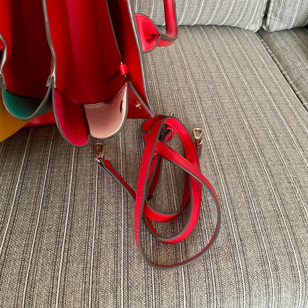 Red/ Rainbow Purse - Picture 4 of 6